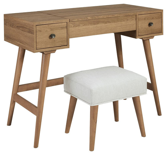 Thadamere - Vanity Stool - Hornell Furniture Outlet