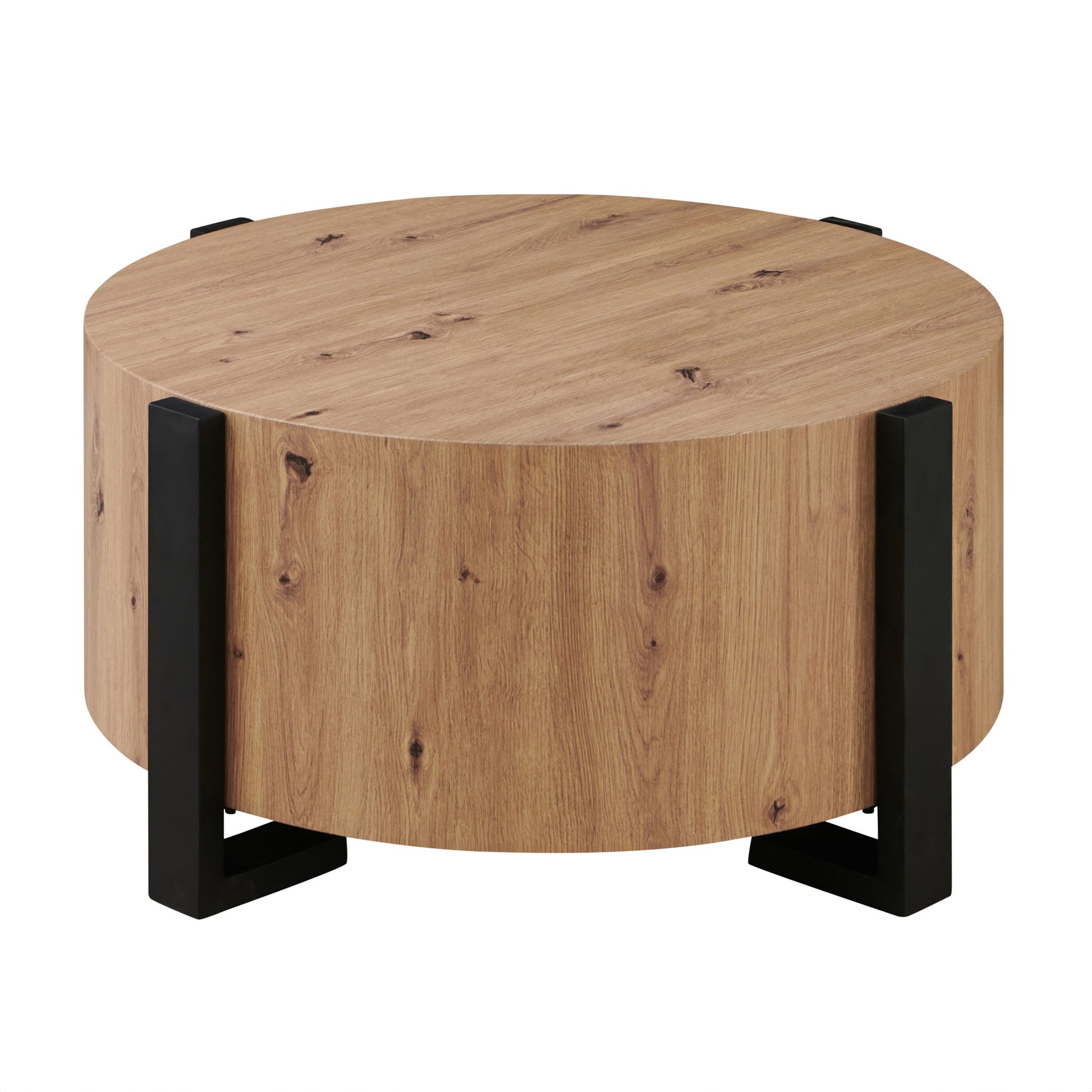Darcie - Faux Wood Round Table - Hornell Furniture Outlet