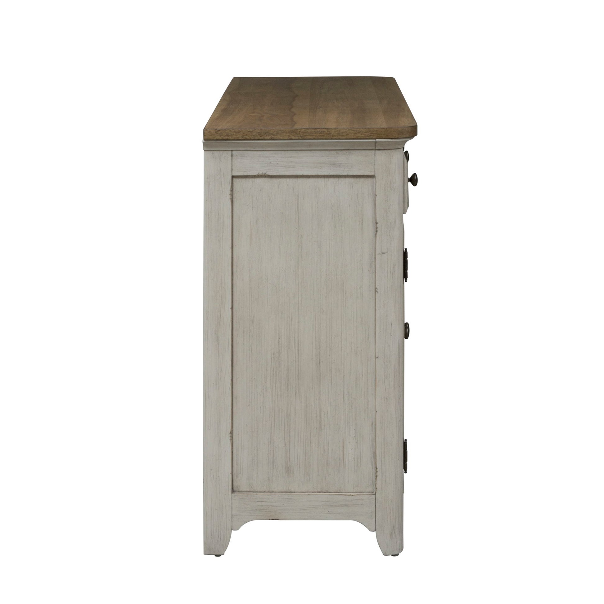 Farmhouse Reimagined - Server - White - Hornell Furniture Outlet