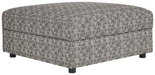 Kellway - Bisque - Ottoman With Storage - Hornell Furniture Outlet