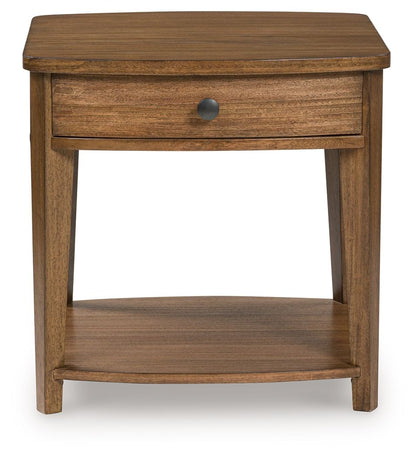 Burkbyer - Rectangular Table - Hornell Furniture Outlet