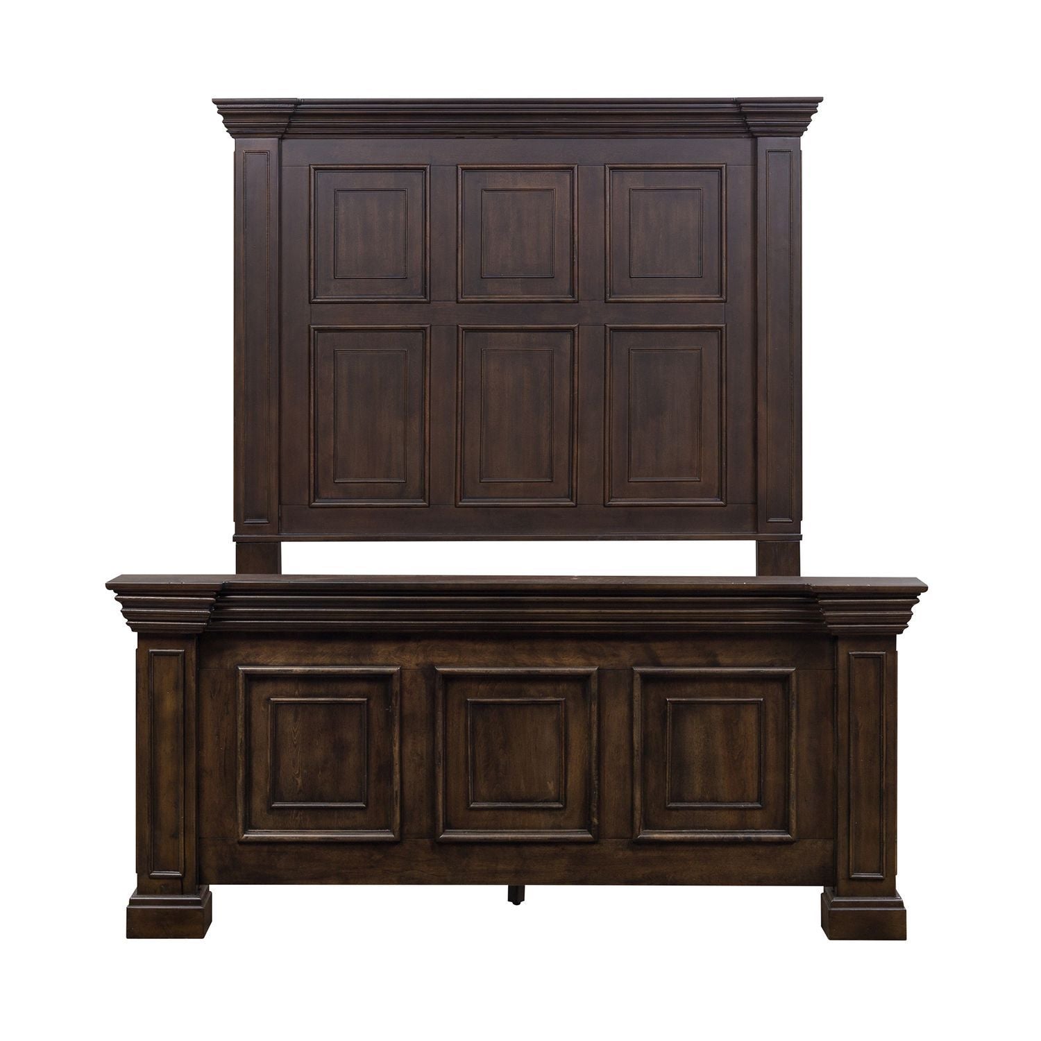 Big Valley - Panel Bed - Hornell Furniture Outlet