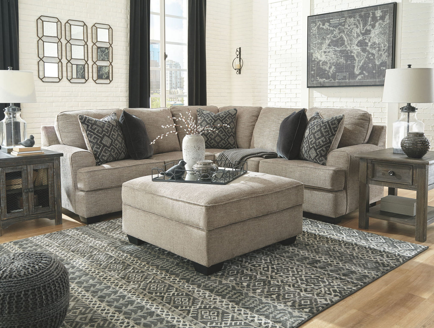 Bovarian - Sectional Set - Hornell Furniture Outlet