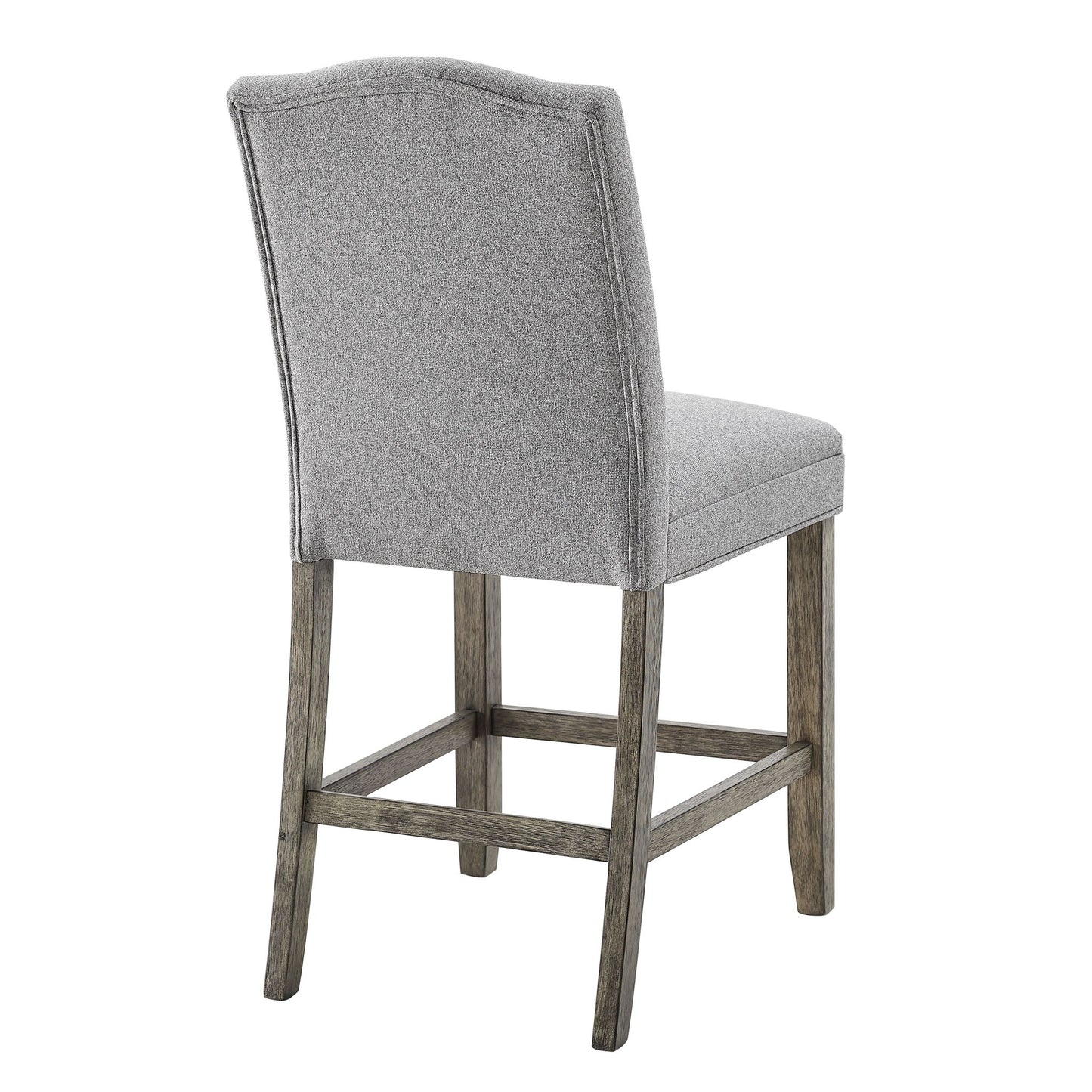 Grayson - Counter Chair - Gray / Light Brown - Hornell Furniture Outlet