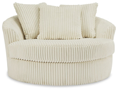 Lindyn - Oversized Swivel Accent Chair - Hornell Furniture Outlet