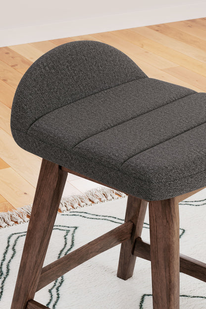 Lyncott - Upholstered Barstool (Set of 2) - Hornell Furniture Outlet