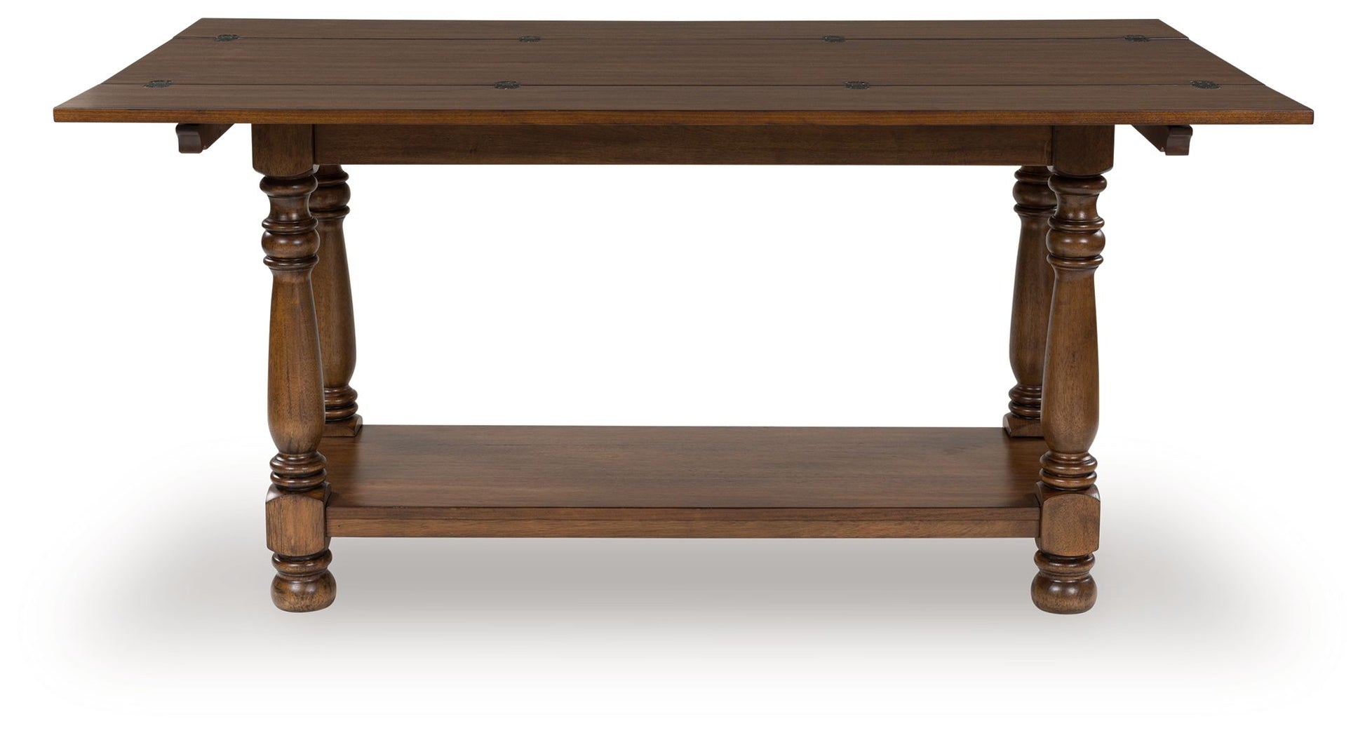 Sturlayne - Brown - Flip Top Sofa Table - Hornell Furniture Outlet