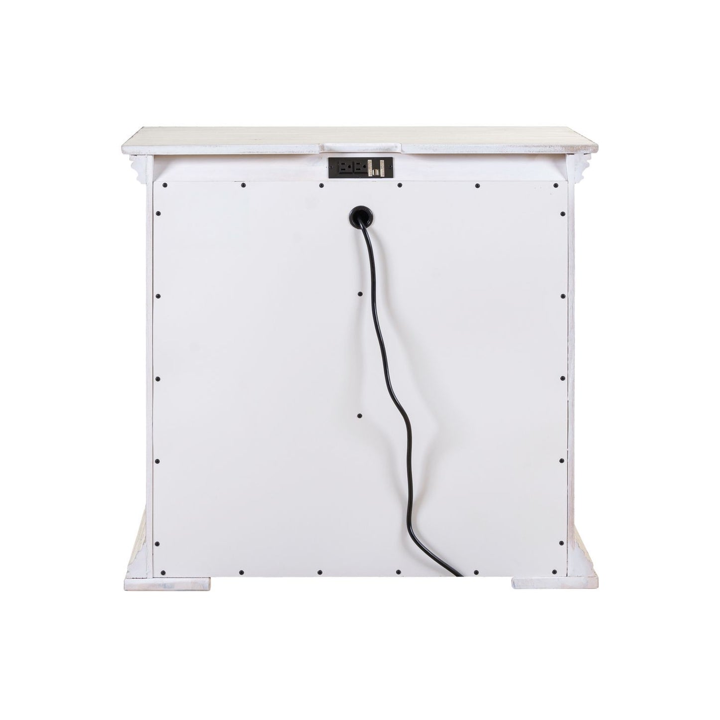 Big Valley - Bedside Chest With Charging Station - Hornell Furniture Outlet