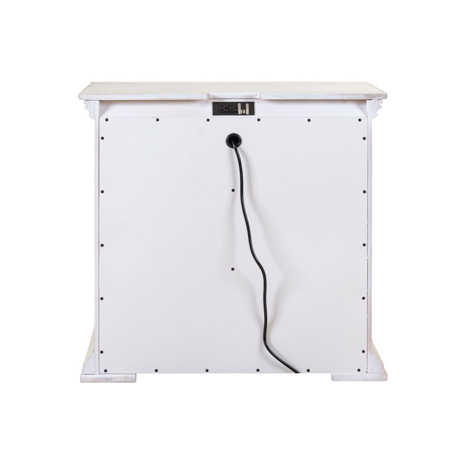 Big Valley - Bedside Chest With Charging Station - Hornell Furniture Outlet