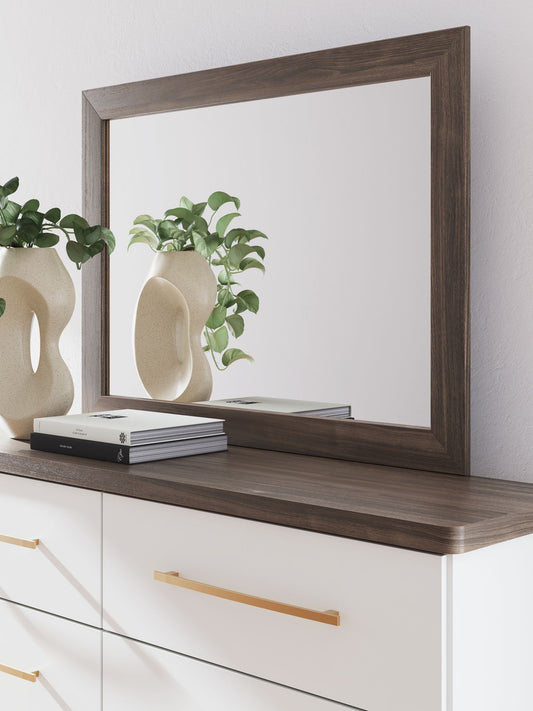 Kendanport - Brown - Bedroom Mirror - Hornell Furniture Outlet