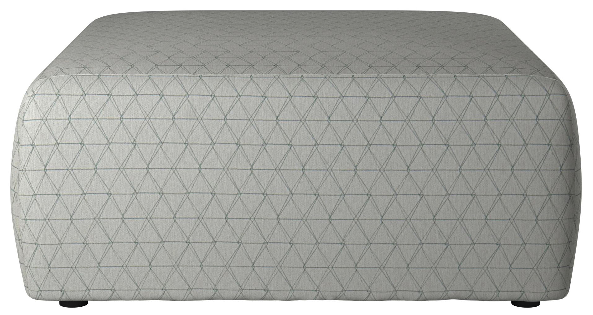 Zeller - Cocktail Ottoman - Spa - Hornell Furniture Outlet