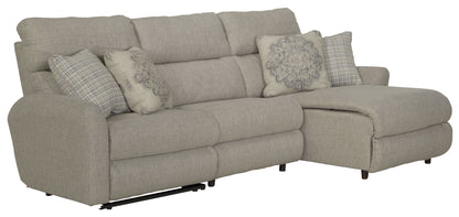 McPherson - Reclining Sectional - Hornell Furniture Outlet