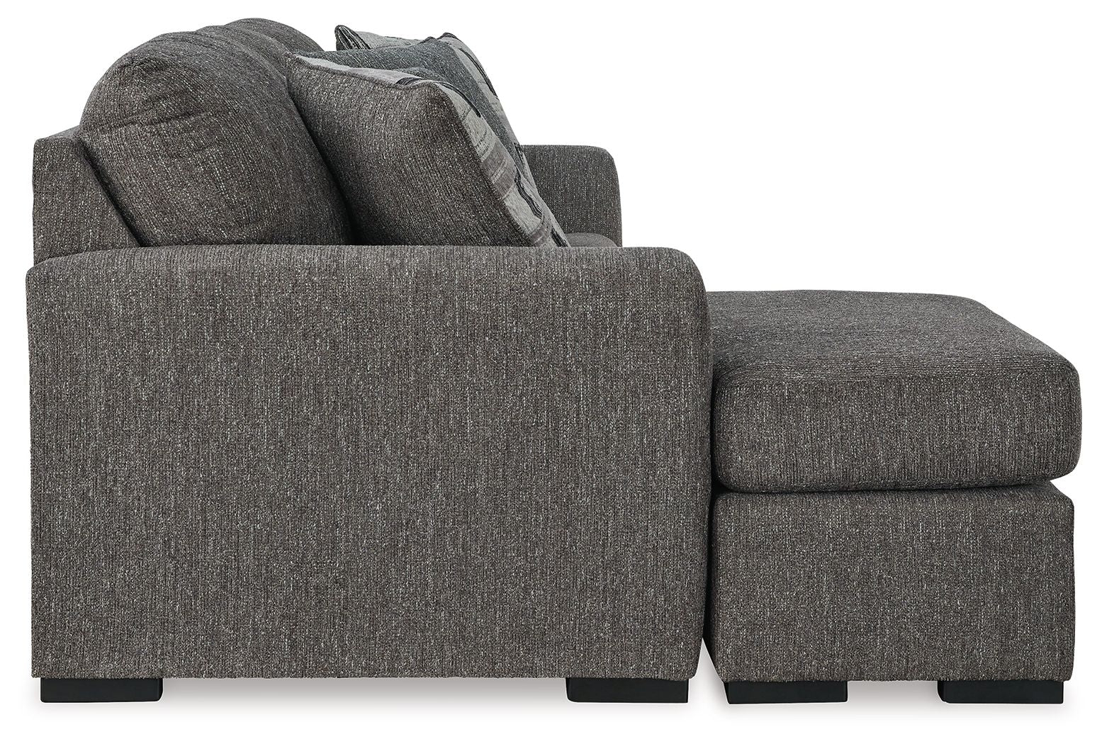 Gardiner - Pewter - Sofa Chaise - Hornell Furniture Outlet