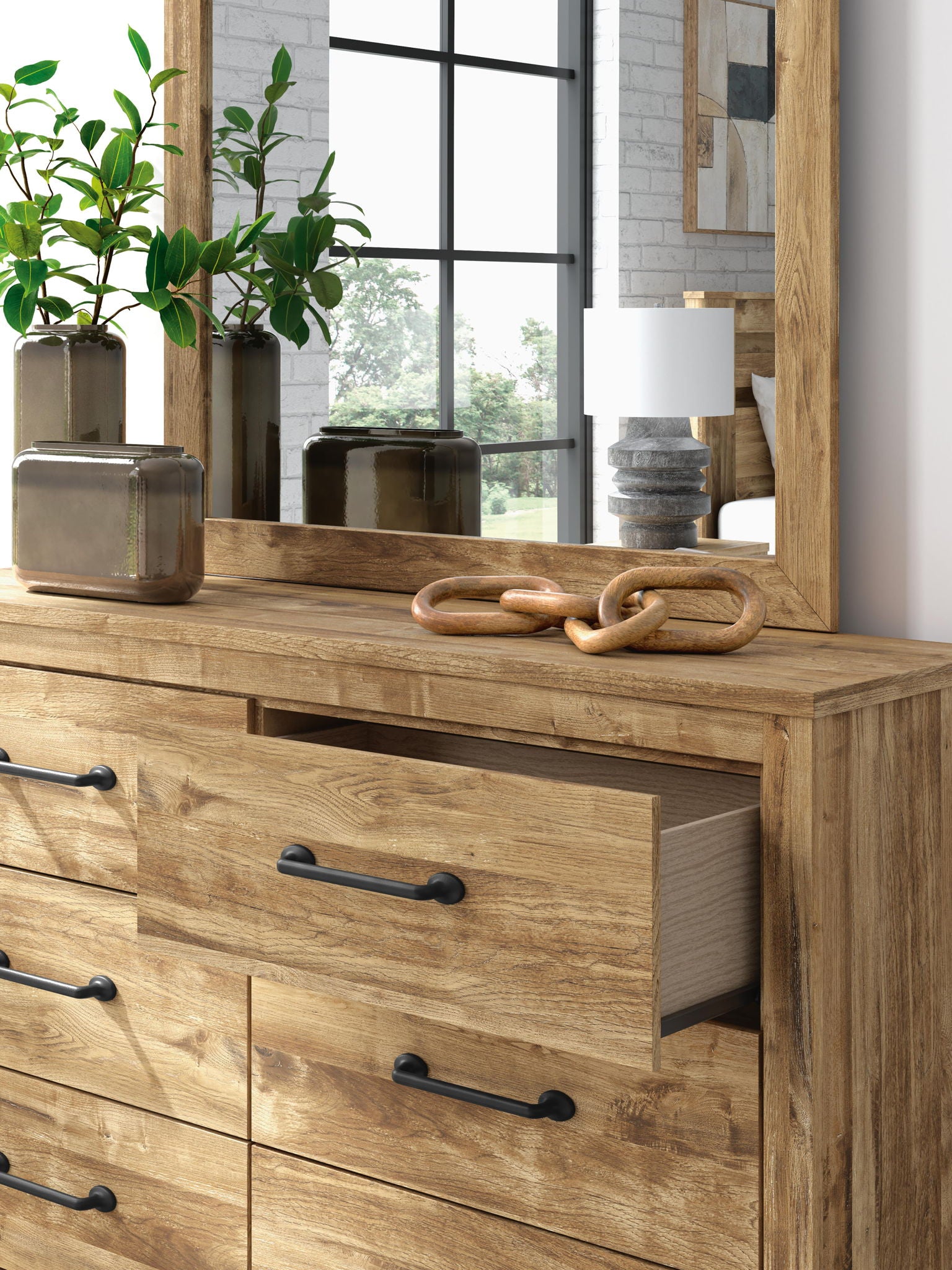 Maystonna - Six Drawer Dresser - Hornell Furniture Outlet