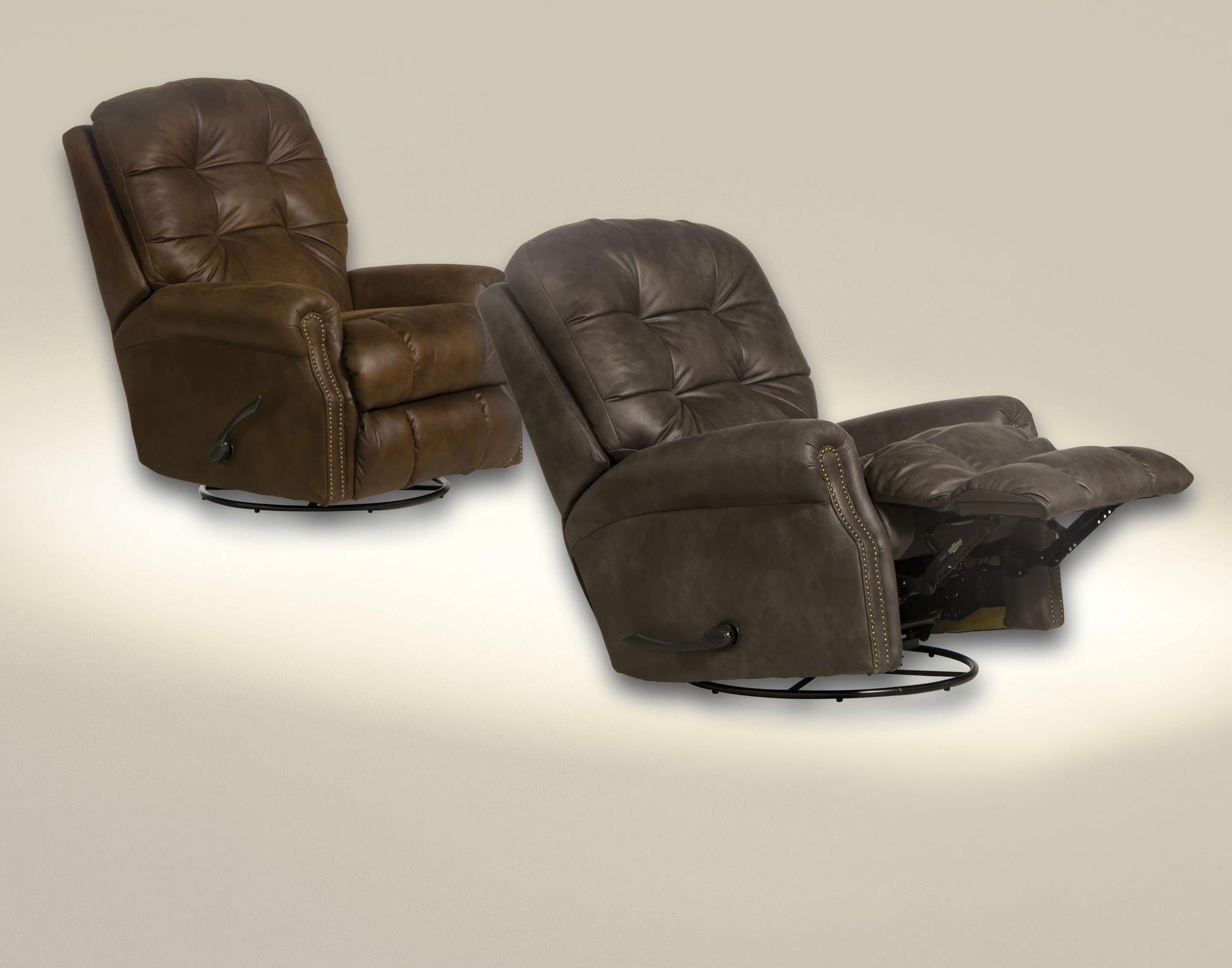 Simpson - Swivel Glider Recliner - Hornell Furniture Outlet