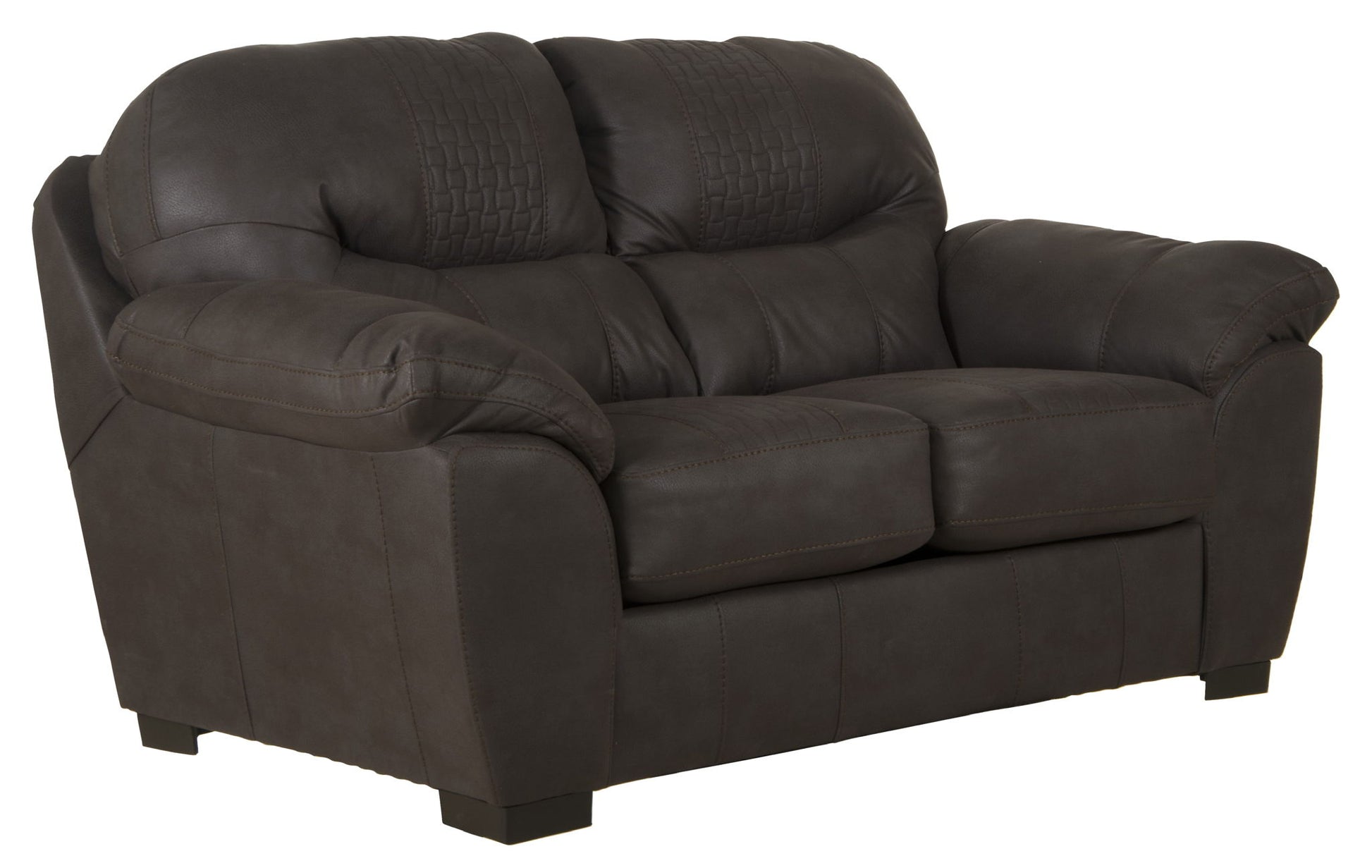 Legend - Loveseat - Chocolate - Hornell Furniture Outlet