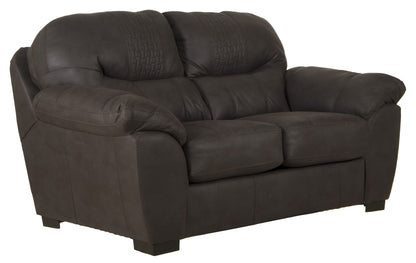 Legend - Loveseat - Chocolate - Hornell Furniture Outlet