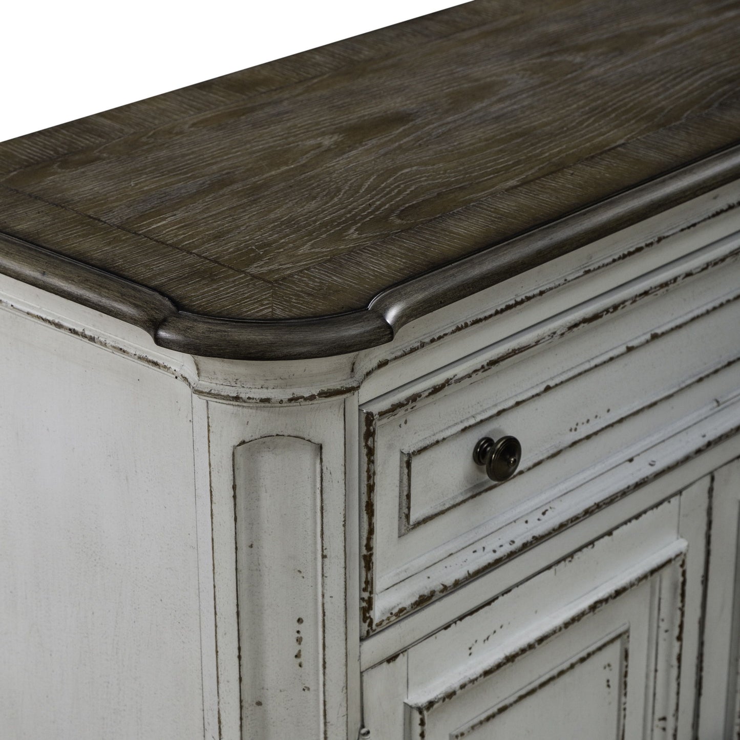 Magnolia Manor - Accent Cabinet - White - Hornell Furniture Outlet