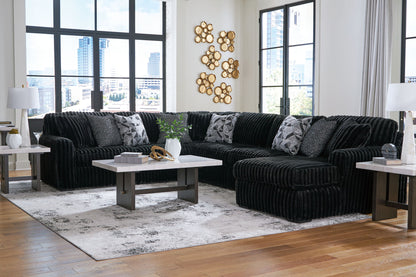 Midnight - Madness - Sectional - Hornell Furniture Outlet