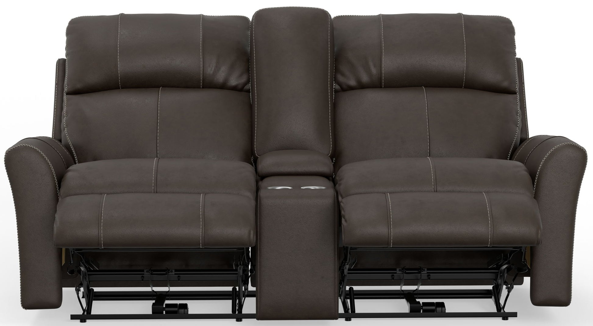 Fredda - Power Recliner Console Loveseat - Hornell Furniture Outlet