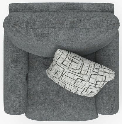 Maxwell - Power Deep Seat Lay Flat Recliner - Hornell Furniture Outlet