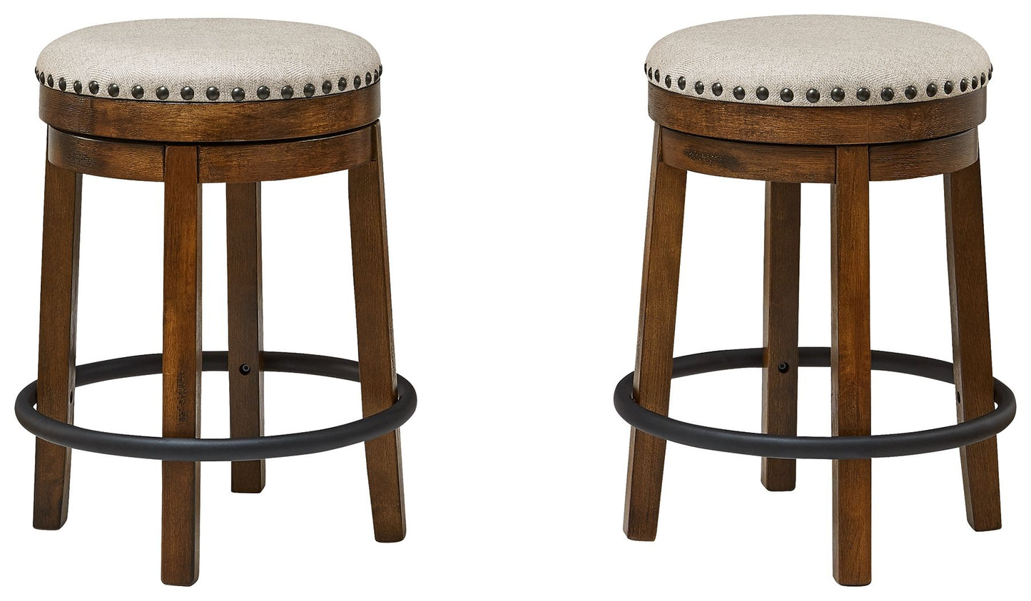 Valebeck - Upholstered Swivel Stool - Hornell Furniture Outlet