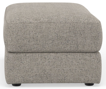 Zeke - Ottoman - Cloud - Hornell Furniture Outlet