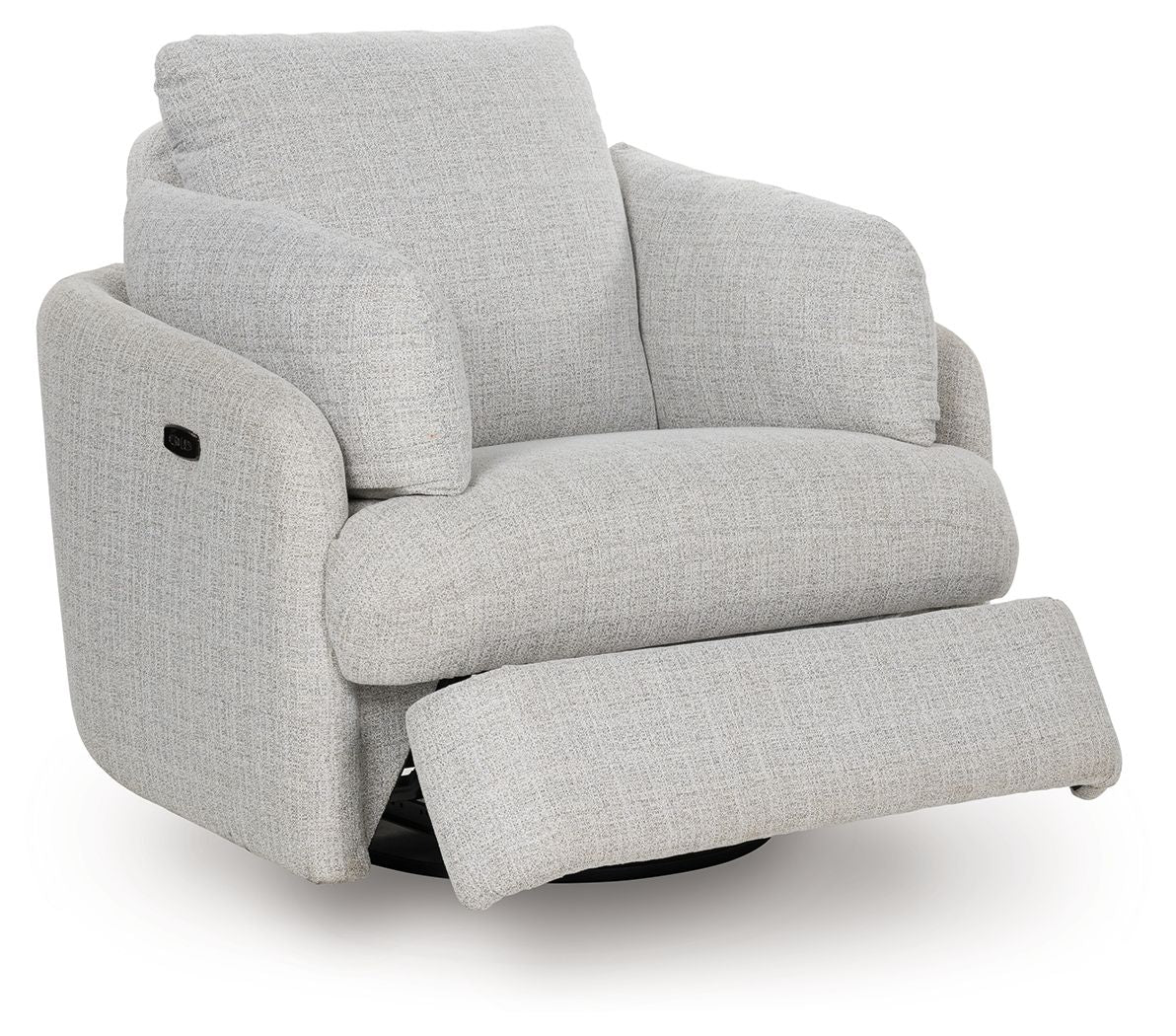 Alainmont Next - Gen Nuvella - Swivel Power Recliner - Hornell Furniture Outlet