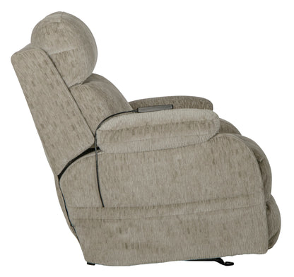 Refresher - Power Headrest Power Rocker Recliner With CR3 Heat / Massage / Lumbar - Hornell Furniture Outlet