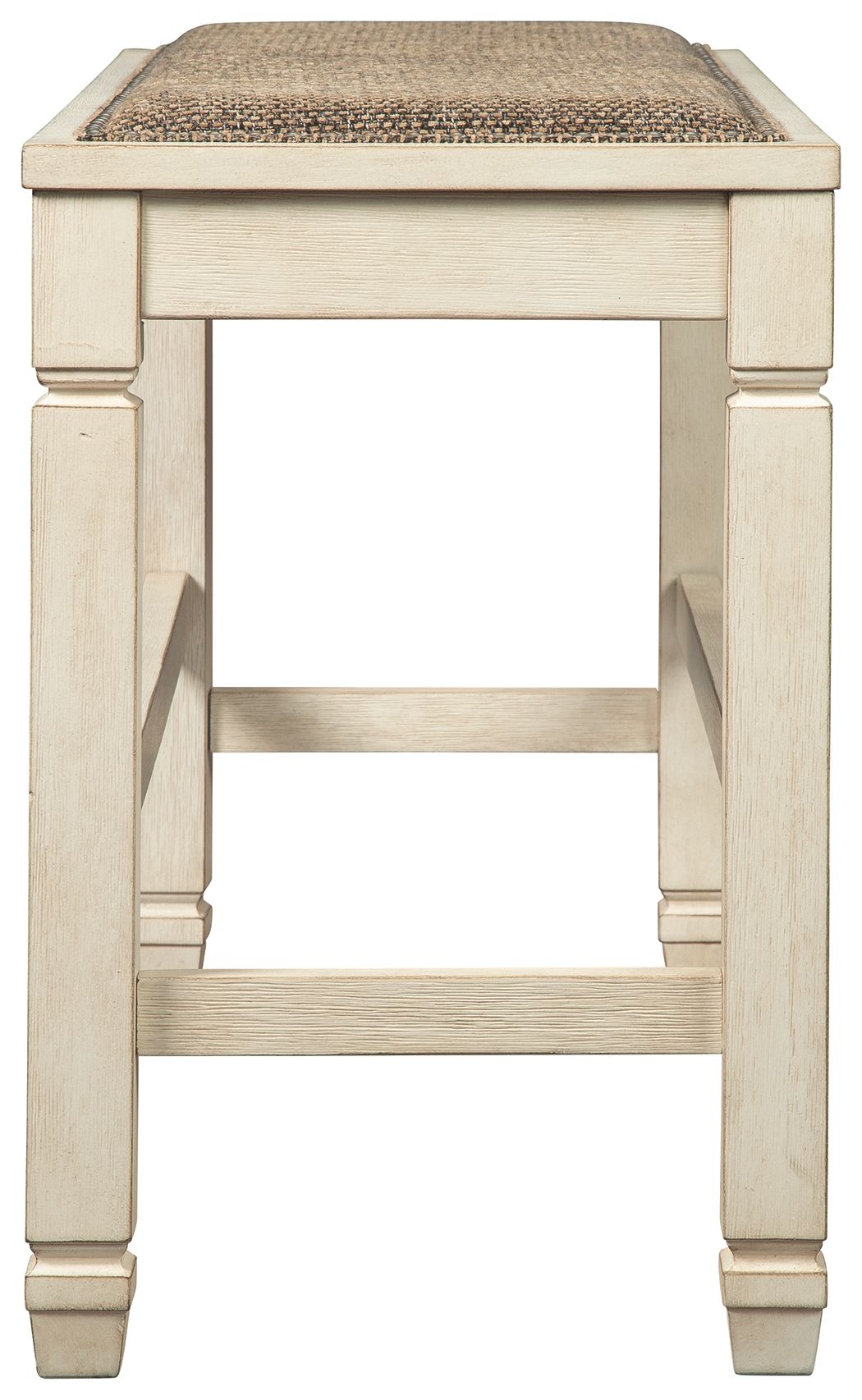 Bolanburg - Beige - DBL Counter UPH Bench - Hornell Furniture Outlet