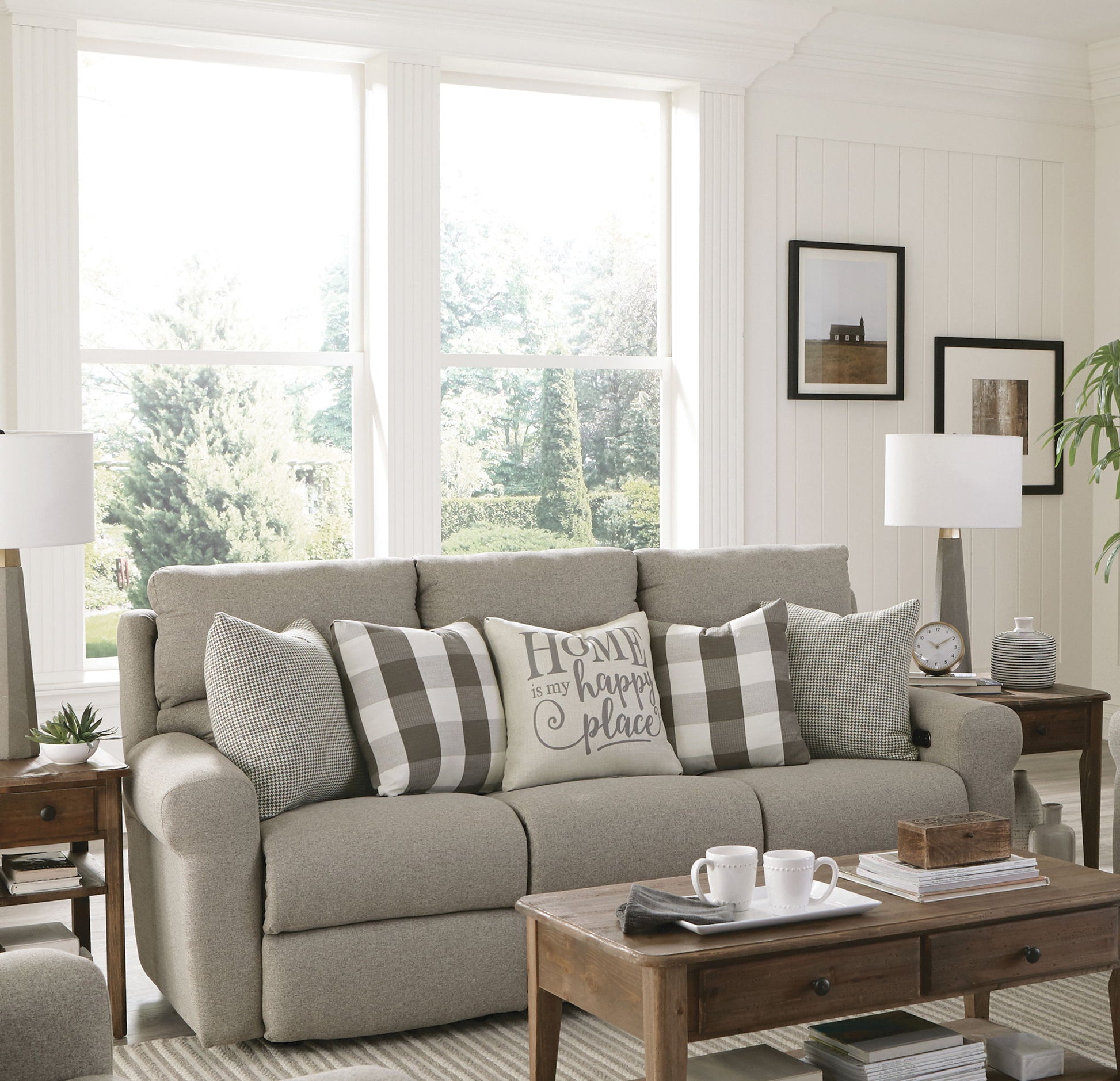 Westport - Power Lay Flat Reclining Sofa - Hornell Furniture Outlet