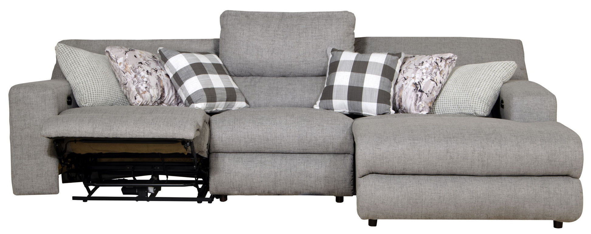 Rockport - Reclining Sectional - Hornell Furniture Outlet