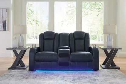 Fyne - dyme - Reclining Living Room Set - Hornell Furniture Outlet