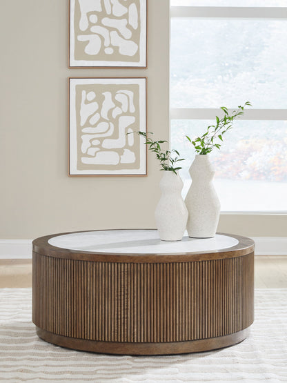 Hadonna - Round Table - Hornell Furniture Outlet