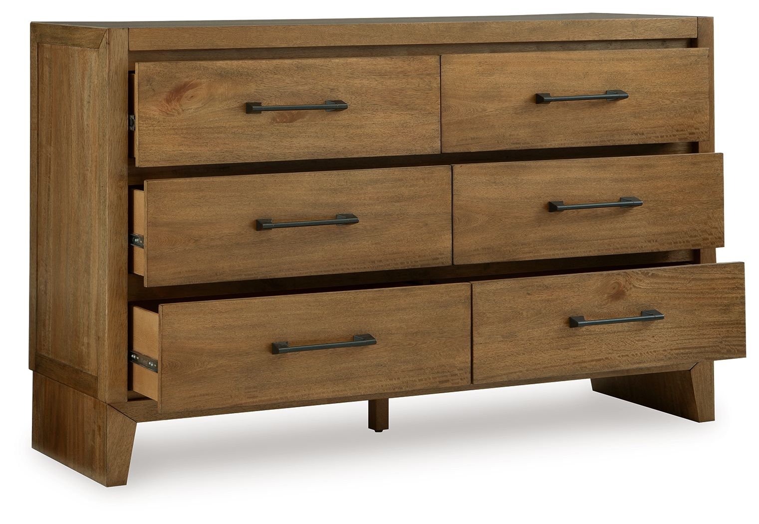 Sherbana - Light Brown - Dresser - Hornell Furniture Outlet
