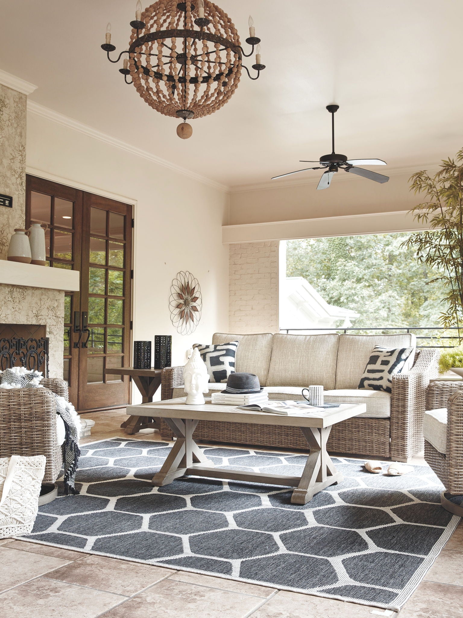 Beachcroft - Sofa With Cushion - Hornell Furniture Outlet