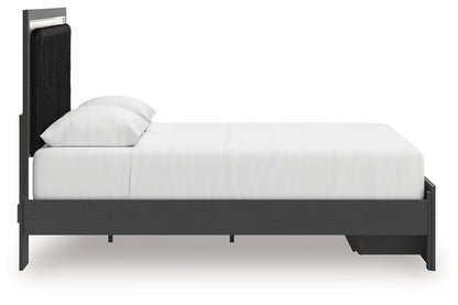 Zuraleus - Upholstered Panel Platform Storage Bed - Hornell Furniture Outlet