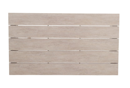 Blakley - Outdoor Aluminum Coffee Table - White - Hornell Furniture Outlet