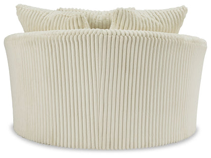 Lindyn - Oversized Swivel Accent Chair - Hornell Furniture Outlet