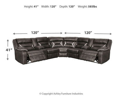Kincord - Sectional - Hornell Furniture Outlet