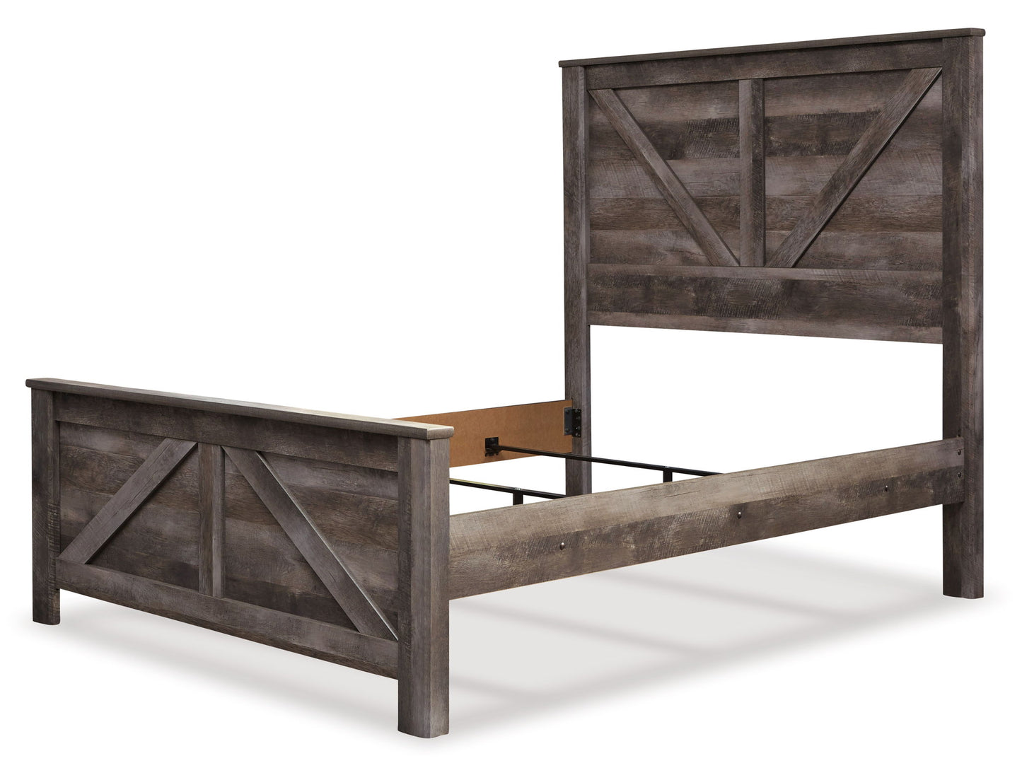 Wynnlow - Crossbuck Panel Bedroom Set - Hornell Furniture Outlet