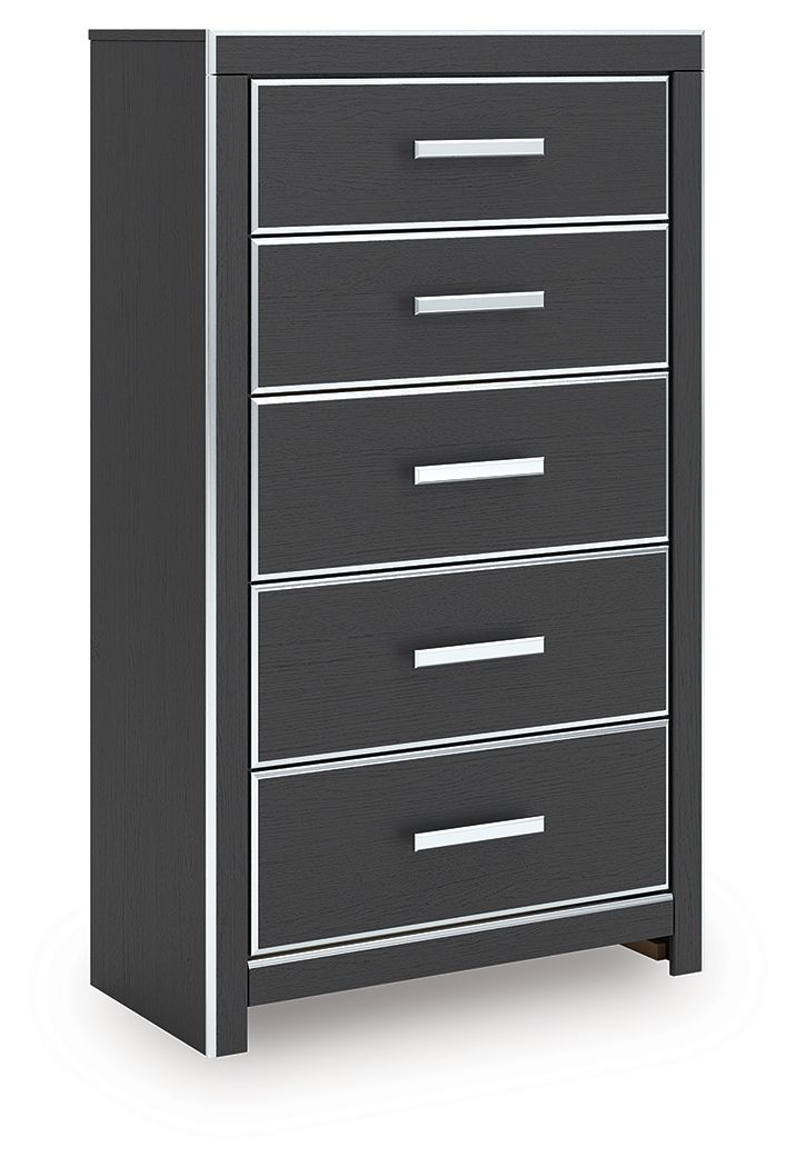 Zuraleus - Five Drawer Chest - Hornell Furniture Outlet