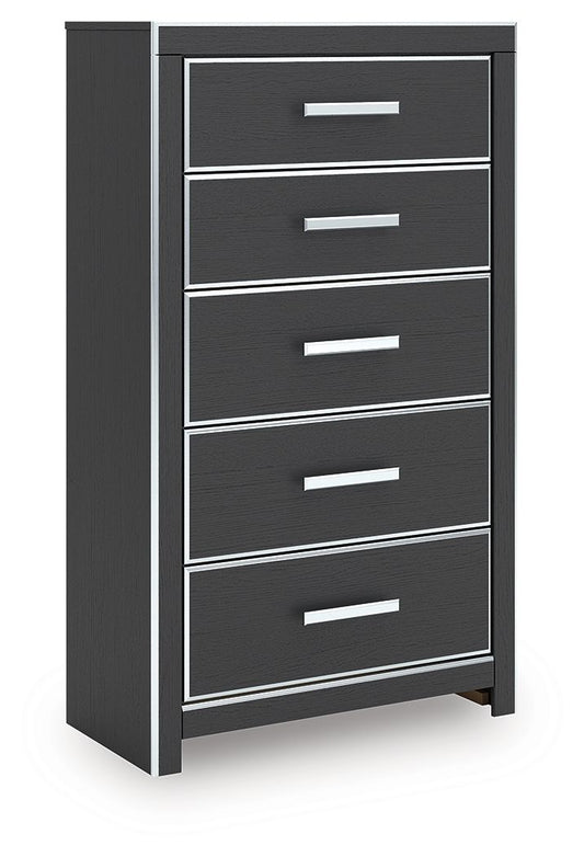 Zuraleus - Five Drawer Chest - Hornell Furniture Outlet