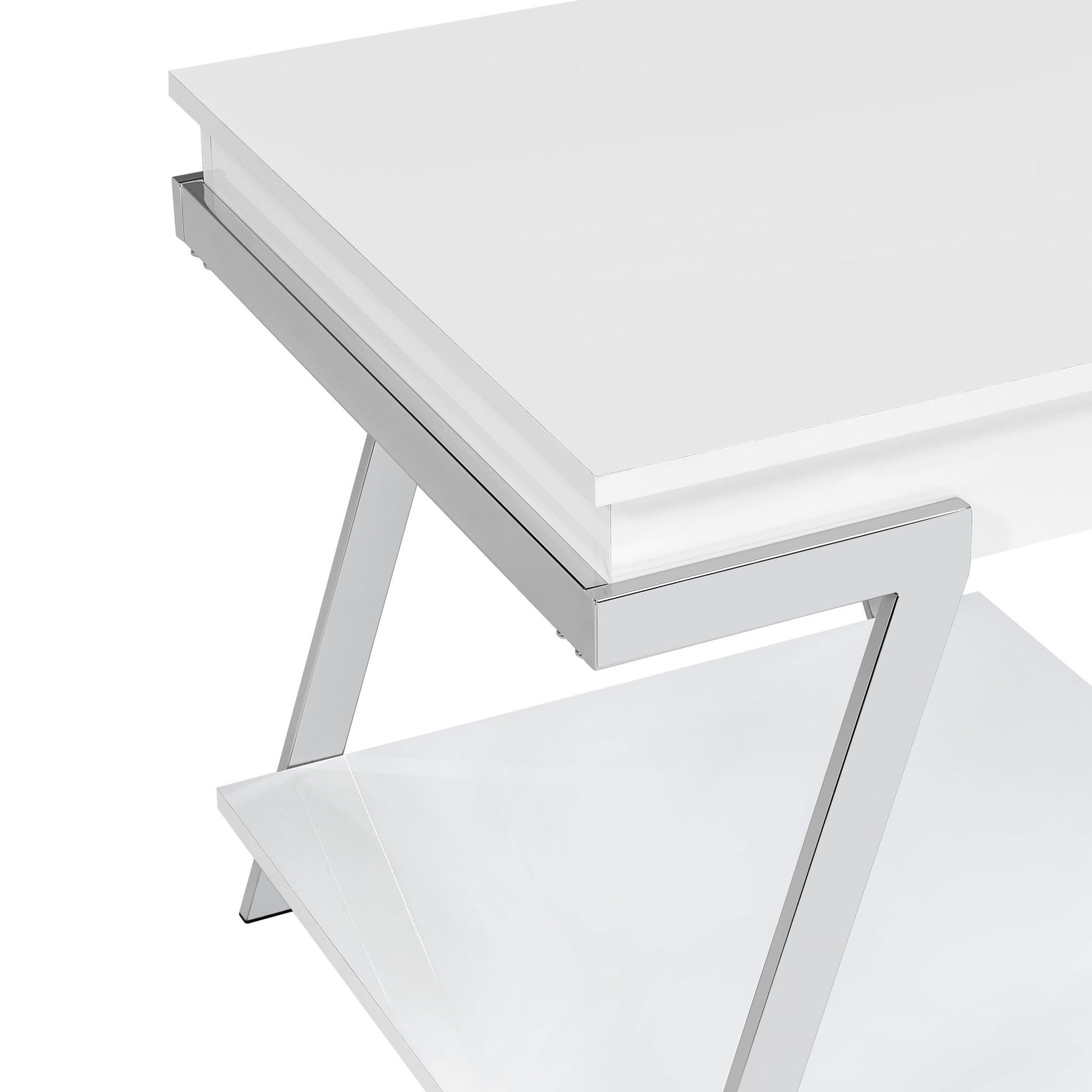 Zena - End Tables - White - Hornell Furniture Outlet