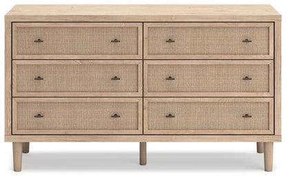 Cielden - Two - Tone - Six Drawer Dresser - Hornell Furniture Outlet