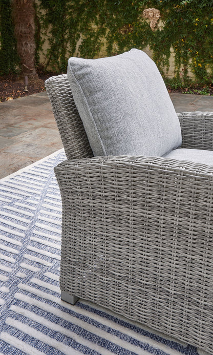 Naples Beach - Light Gray - Lounge Chair w/Cushion - Hornell Furniture Outlet