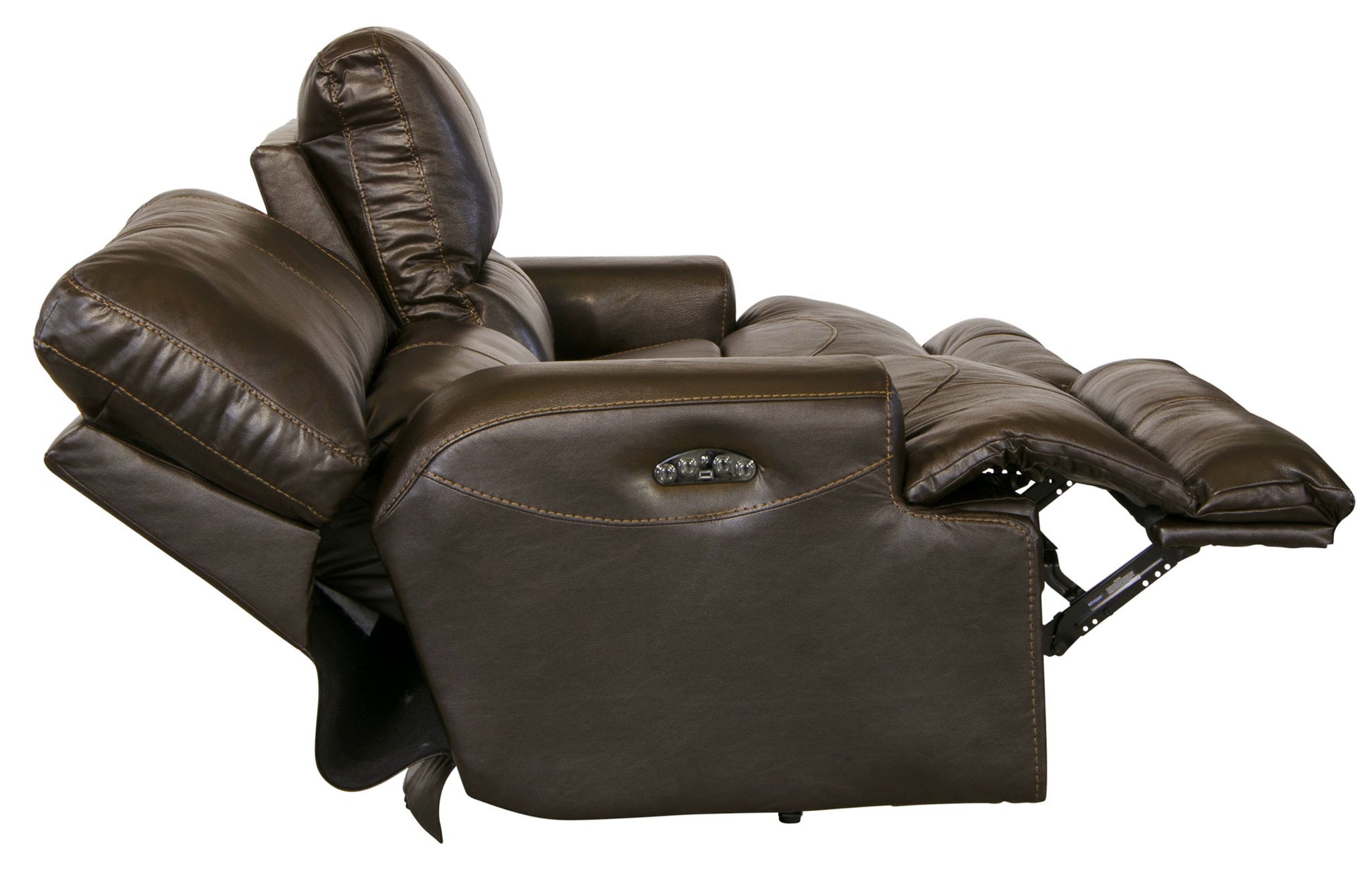 Wembley - Power Headrest Power Lay Flat Reclining Sofa - Hornell Furniture Outlet