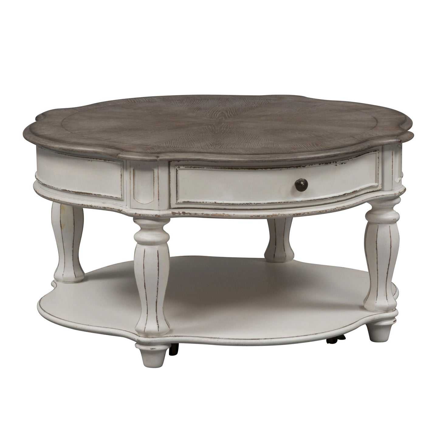 Magnolia Manor - Round Cocktail Table - Hornell Furniture Outlet