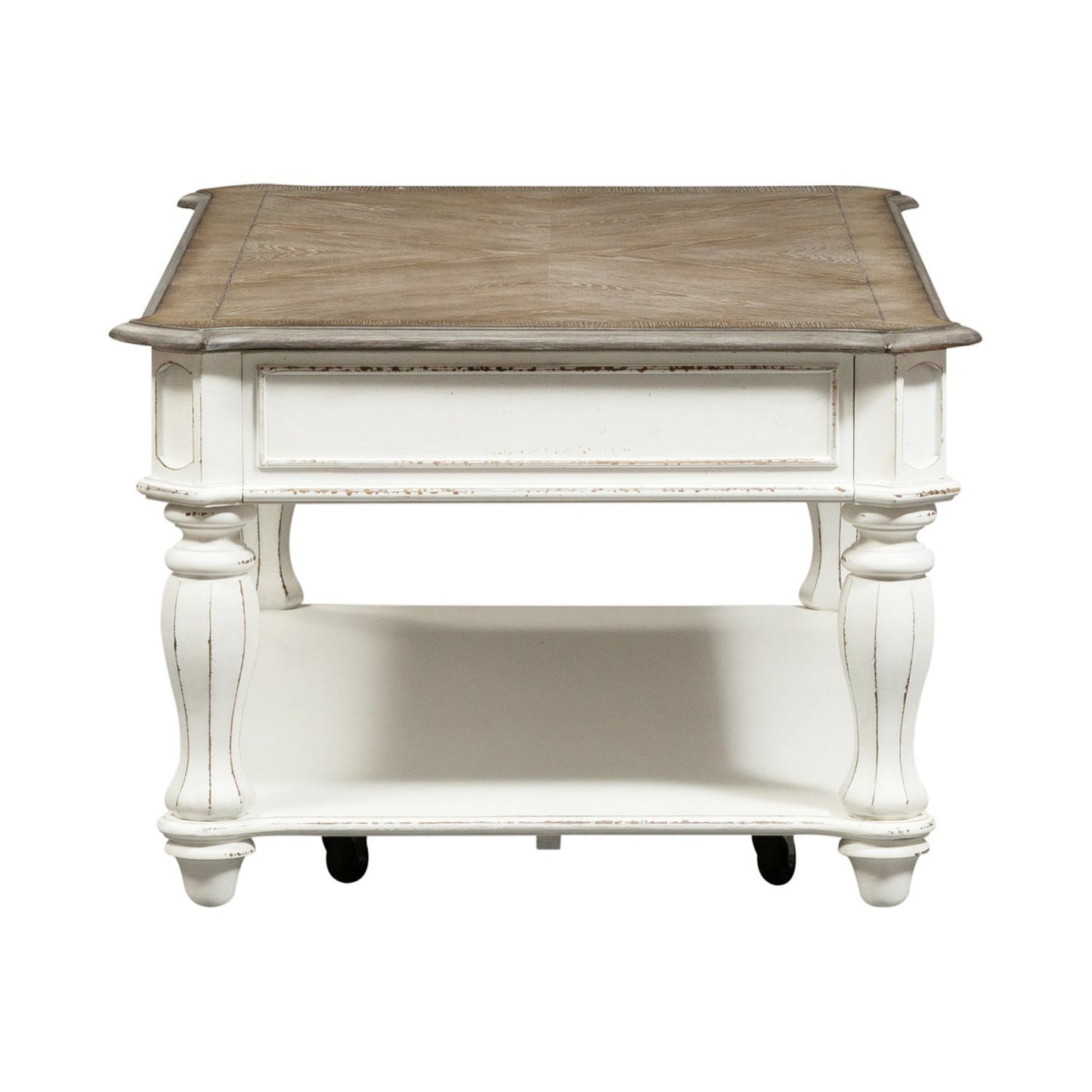 Magnolia Manor - Lift Top Cocktail Table - White - Hornell Furniture Outlet