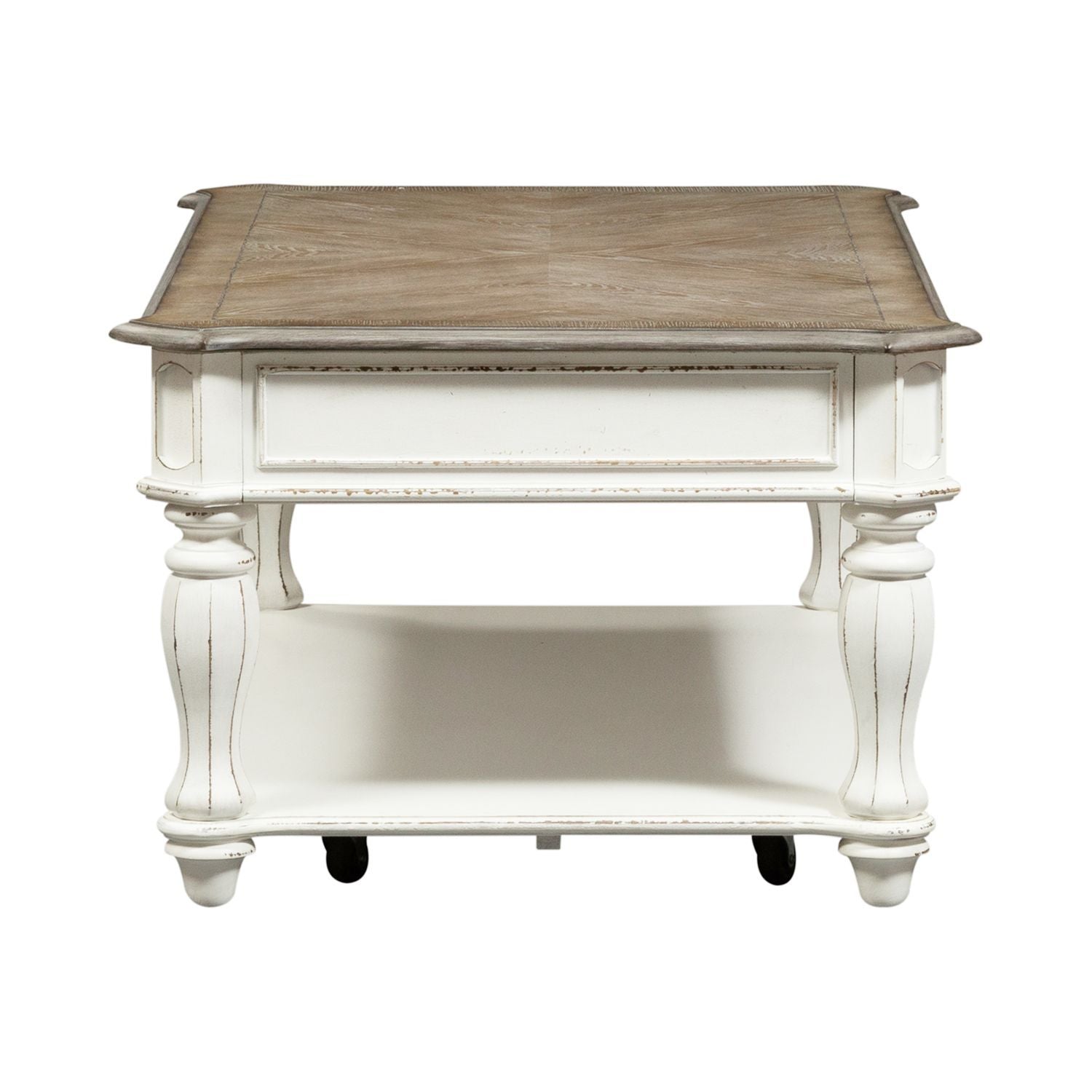Magnolia Manor - Lift Top Cocktail Table - White - Hornell Furniture Outlet